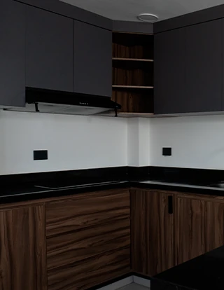 Interior del departamento 101 - cocina 01