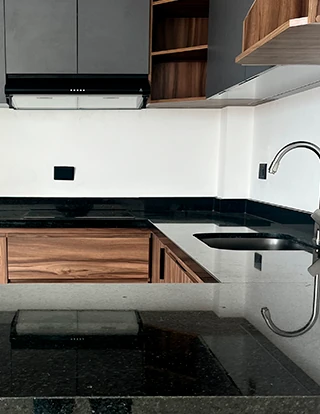 Interior del departamento 101 - cocina 02