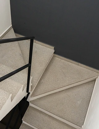 Escalera del edificio