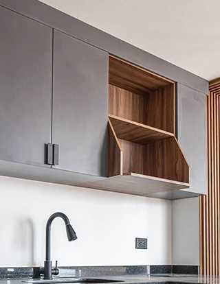 Interior del departamento 101 - cocina 02